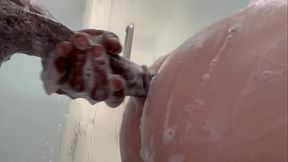 Mom left the house &mdash;  and she couldn't wait - stepdaughter's fantasy became real when stepdad's massive 12-inch BBC slid into her tight hole &mdash;  giving her hard anal she secretly craved &mdash;  moaning under the hot shower water.