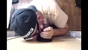 Sucking Off Hung Black Daddy