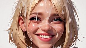 18+ cum on me - little horny ai teens want to taste your cum. they want to feel you cumming all over her beautiful faces, perfect tits and soft lips so dont hold back - let your hot juice stream all o