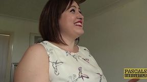 UK BBW Submissive Gets Roughly Disciplined in Anal Play