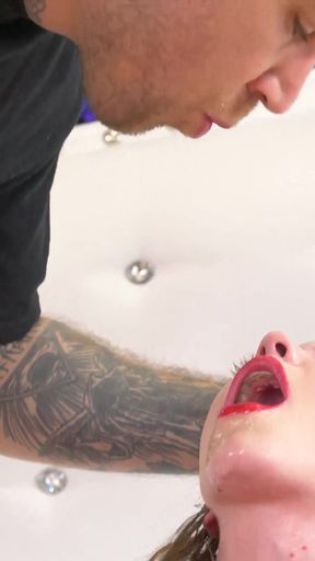 Stunning moment from &quot;Shy Naomi Blue Wants More Of Bryan Gozzling&#039;s Rough Fucking!&quot;