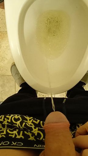 German public toilet piss #13