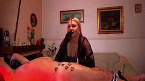 Diana dominates with black lipstick WMV