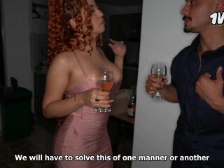 Newly divorced woman throws a party and ends up screwing a cop for excessive noise