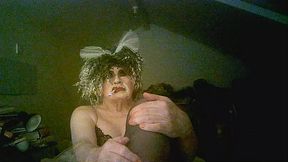 Smoking slut Sarah prepares for an evening dogging, would you fuck this slag? She just loves cock, any cock