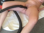 Horny girl - vacuum - pussy