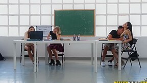 This Class Sucks As Hard As She Does With Rae Lil Black And Alberto Blanco