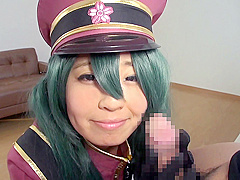 Army Officer Cosplay Sexy Blowjob - CosplayInJapan