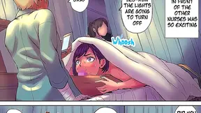 Stepmom Nurse Tempts Fate with Late-Night Hospital Affairs