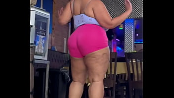 Ultimate Leg Tease - Natural Big Booty And Tits - Moaning - Seductive - High Heels - Daisy Dukes Short Shorts - Walking