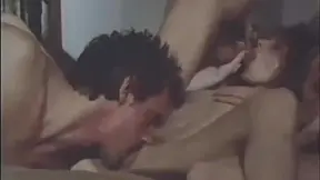 Sizzling Vintage Porn Scene Featuring Lust-Filled Group Sex Action