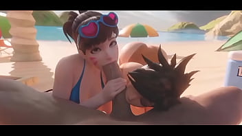 Animation Hentai - Enjoying the Beach