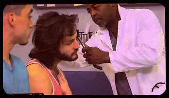 Muscular Doctor & Assistant Double-Team Hairy Twink free streaming