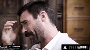 Therapist Angela White Grips Stepdaughter Makes Stepdad Pound Her Gushing Pussy Raw