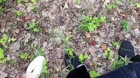 A pal jacks off in a park and licks my load