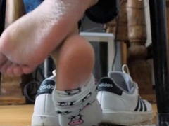 Foot Tongue Mouth And Vore Camilla Adidas Shoeplay In Socks