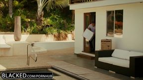 Hot wife cuckolds hubby with young Black neighbor