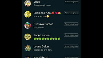 Amigos foram explanados no WhatsApp