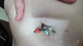 EXTREME DEEP BELLY BUTTON PLAY BY BBW GIANTS WITH SPIT - BY VICTORIA DIAS, MARIANA LEAL, THAMMY LEVIEMONT AND LADY SIRENA - CLIP 3 IN FULL HD - NEW JUNE 2026