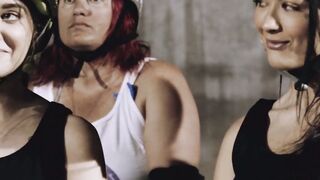 Carmen Caliente face sitting in lesbian locker room