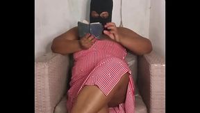 Naughty&#x1F608; believer with a big ass&#x1F351; and juicy pussy&#x270C; reads Bible, gets turned on