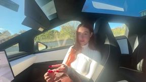 Steamy Car Encounter with My Best Friend's Tempting Girlfriend - Rosie Rider