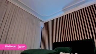 CAMSTER - Mia Meowy - Blonde College Hottie Needs a Big Dildo in Her Tight Pussy