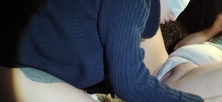 Quick romantic sex of a real lesbian couple - IkaSmokS