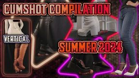 Bootjobs, Shoejobs, Footjobs, 24 Cumshots Compilation Summer 2024 (Vertical Version) - Tamystarly - Cock Balls Crush Trample, CBT, Trampling, Stomping