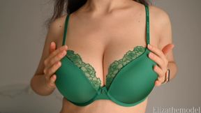 Big Tits in Bra Worship