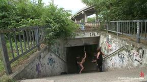 Big Natural Tits Exposed in the Street