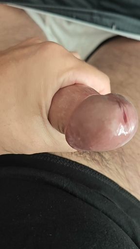 Jerking Off While Watching Porn on My Computer