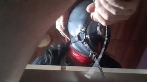 30 minutes compilation of facial fucking with ring gag, oral creampies and facials