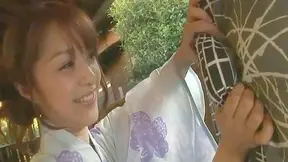 Mihiro Takes It Outside – Natural Blowjob Action With Big Dick