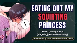 Hot Boyfriend Makes You Squirt on His Face During Massage | Male Moaning Audio | ASMR for Women