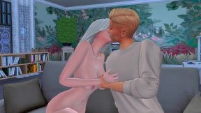 futanari stepsister seduced femboy s brother for hard anal sex and humiliation (sims + anime hentai + sfm)