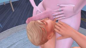 futanari stepsister seduced femboy s brother for hard anal sex and humiliation (sims + anime hentai + sfm)