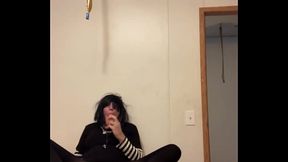 Sissy in her room