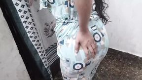 Nahati hui big step sister ko nanga kar ke pel diya