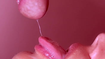 ASMR CLOSE UP EXTREME BLOWJOB UNTIL I CUM IN HER MOUTH