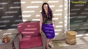 pornstar caroline pierce pissing panties and blue skirt