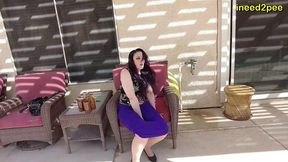 pornstar caroline pierce pissing panties and blue skirt