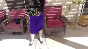 pornstar caroline pierce pissing panties and blue skirt