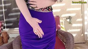 pornstar caroline pierce pissing panties and blue skirt