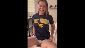Hung Stud Slams Teen Pussy After Wild Tailgate Party