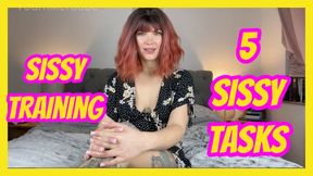 5 Daily Sissy Training Tasks