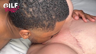 PAWG Gilf Silver Foxxxy gets thick BBC from Darren Blaze
