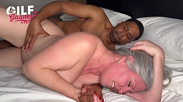PAWG Gilf Silver Foxxxy gets thick BBC from Darren Blaze