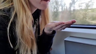 Public* Mega sick, passenger goes completely crazy
