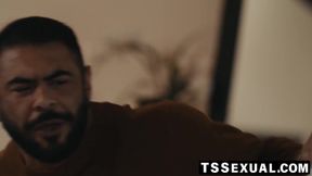 TSSexual.com - Trans Tori Easton sits on my face for a delicious dick eat